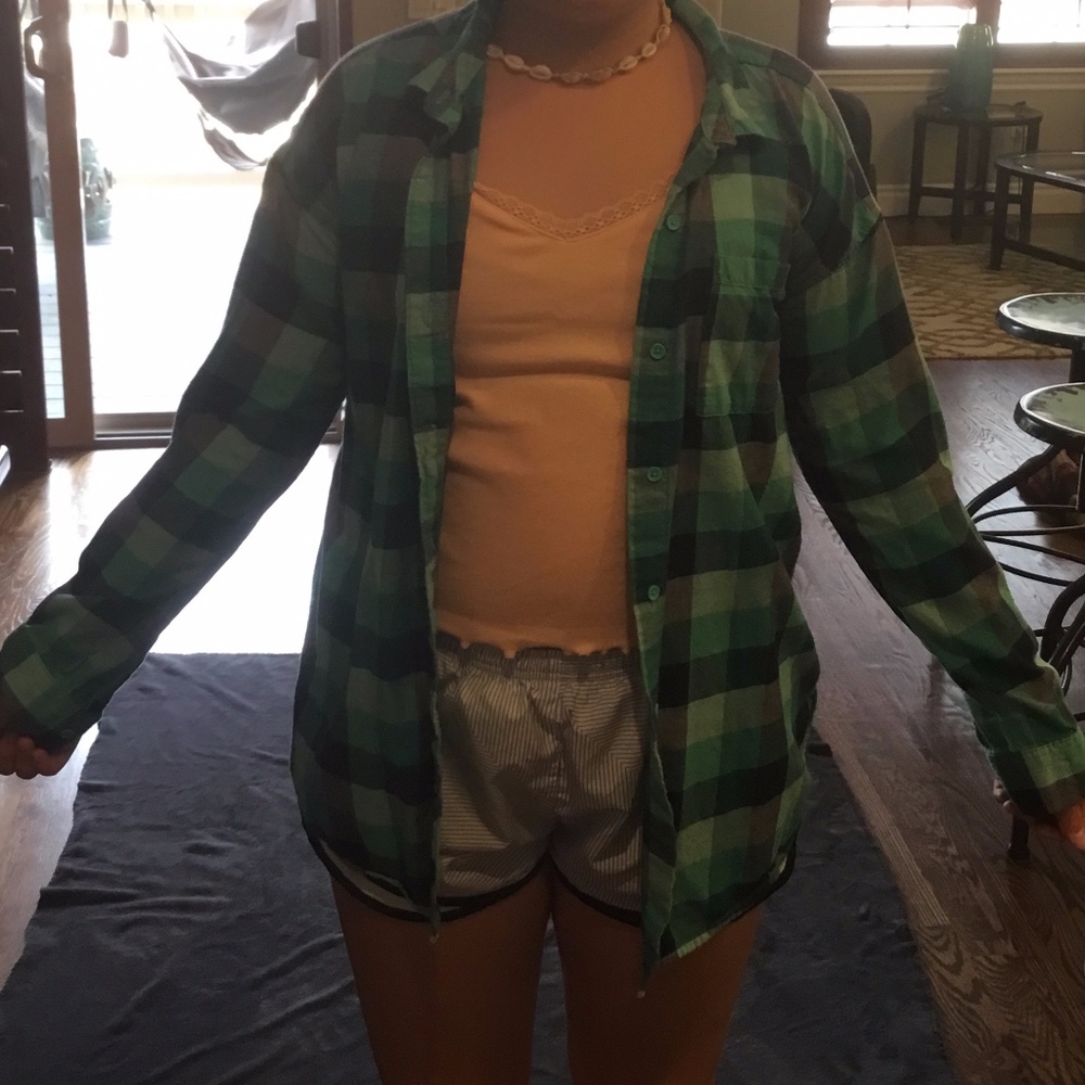 button up flannel